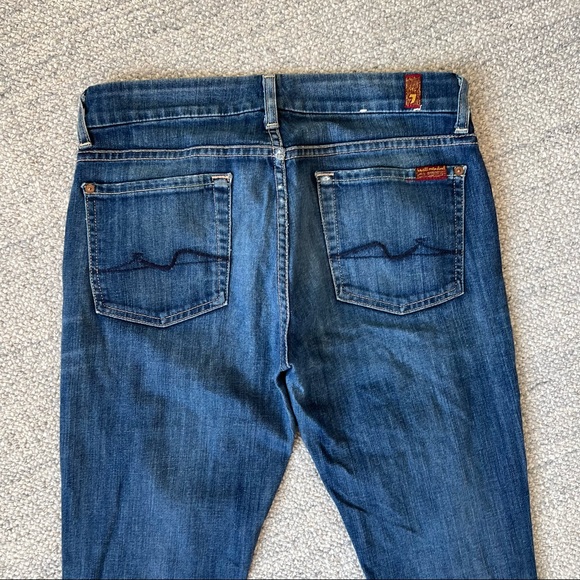 7 for all mankind jeans - kimmie straight leg size 28 - Picture 7 of 8